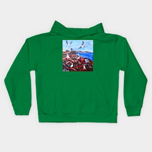 Puffin Beach Kids Hoodie